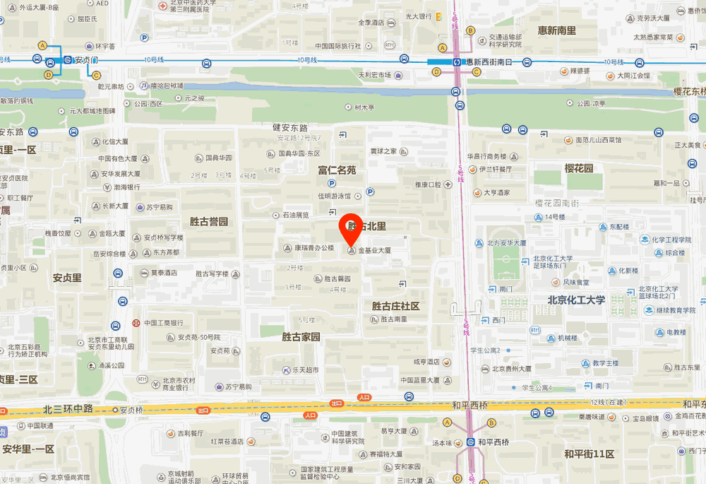 金基业大厦位置地图